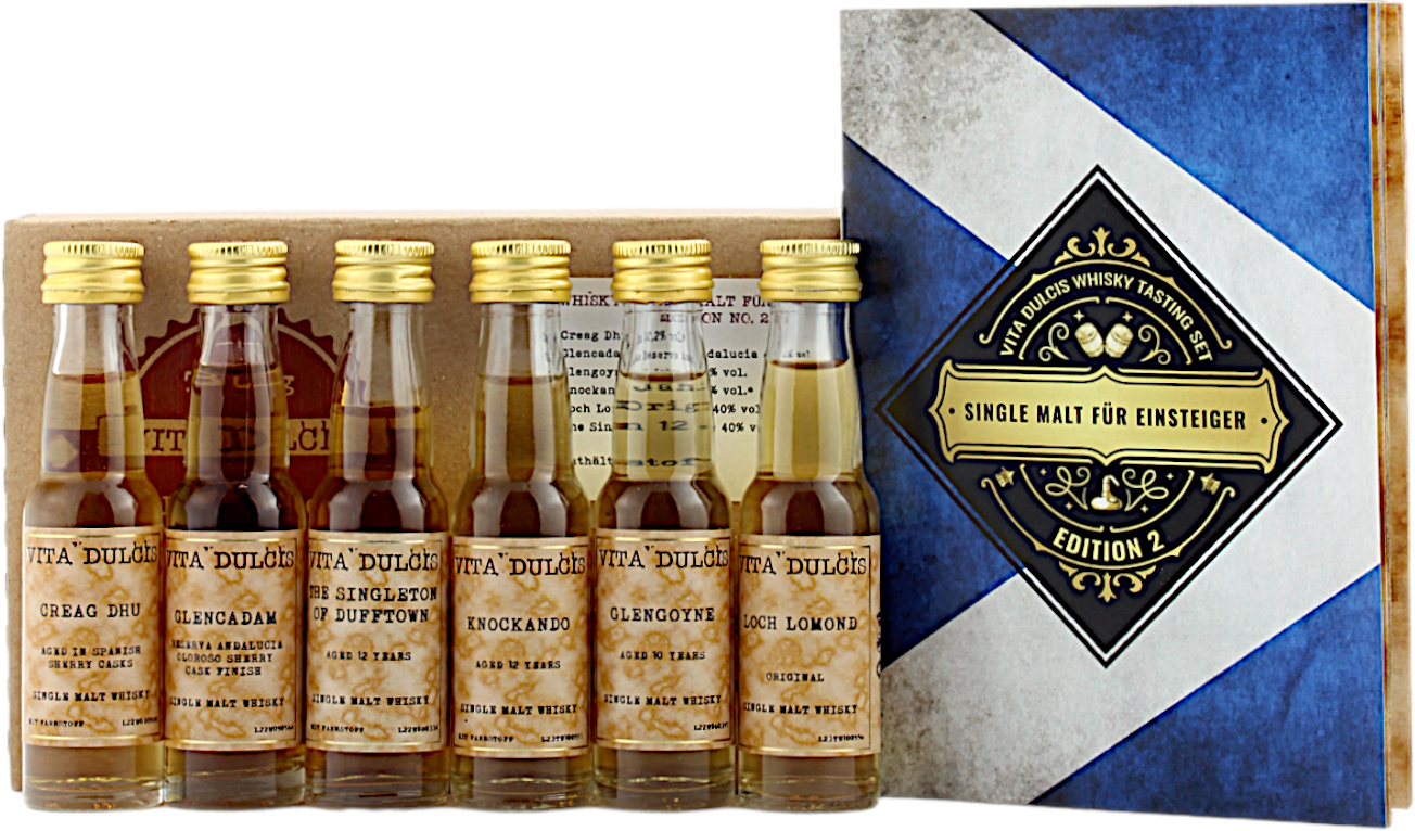 Whisky Tasting-Box "Single Malt für Einsteiger" Edition 2 41.5% 6x20ml