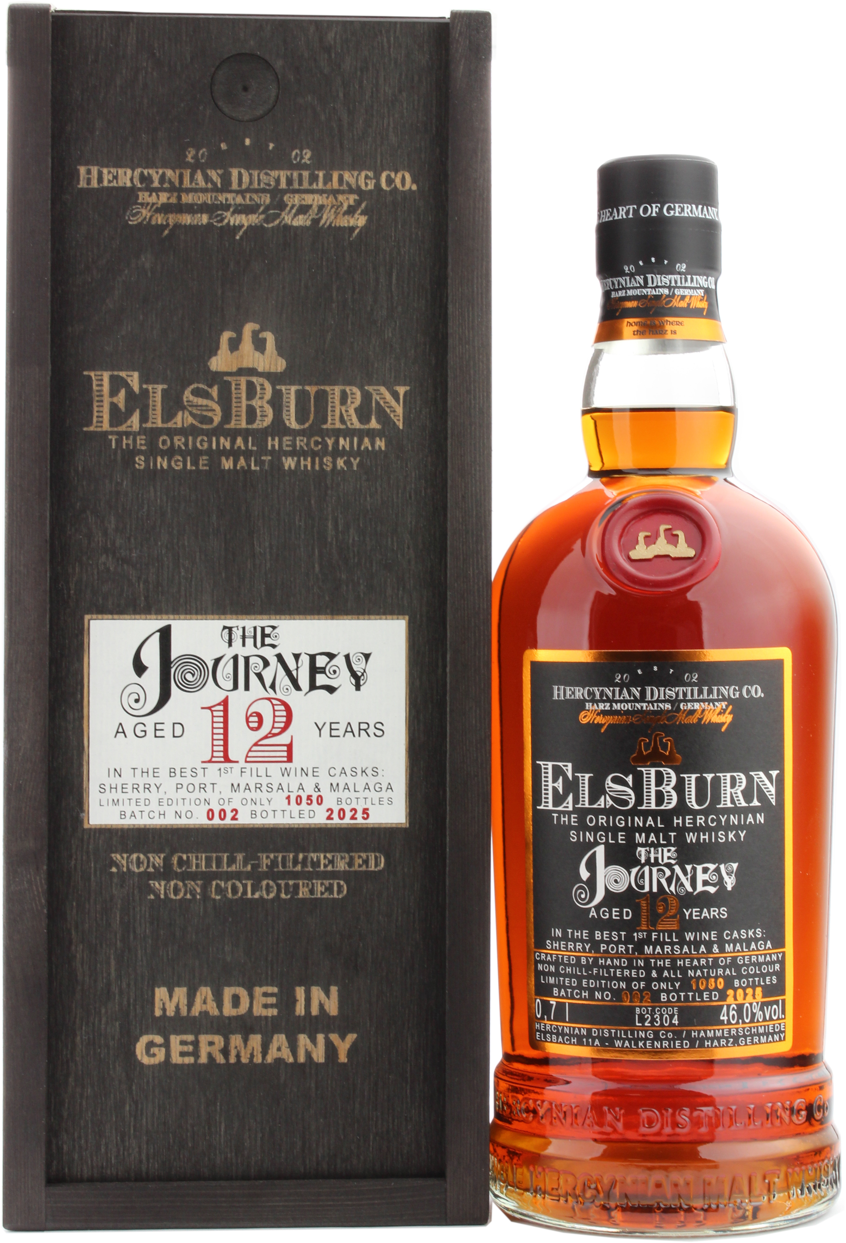 Elsburn The Journey 12 Jahre 2025 Batch 2 46.0% 0,7l