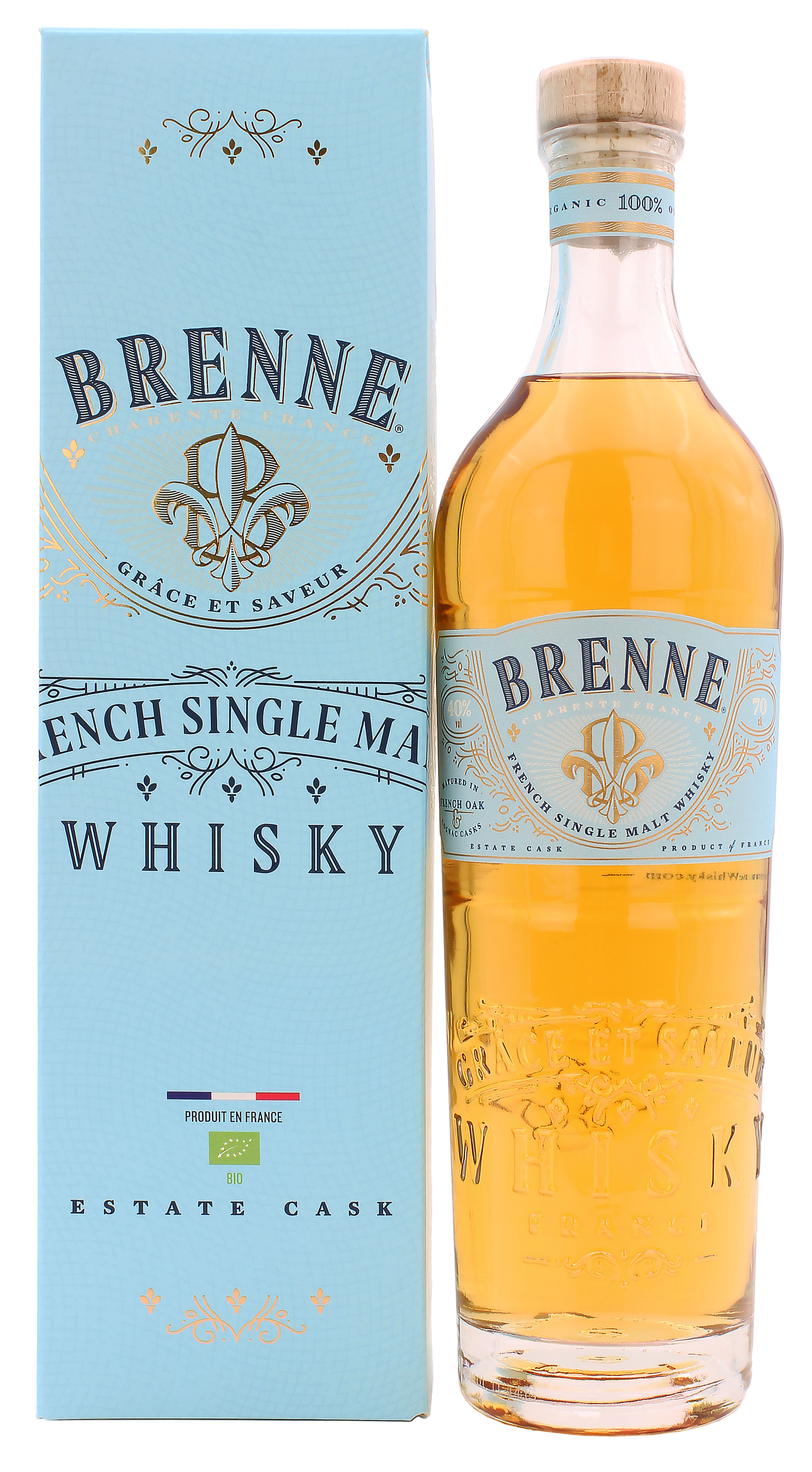 Brenne French Single Malt Estate Cask 40.0% 0,7l