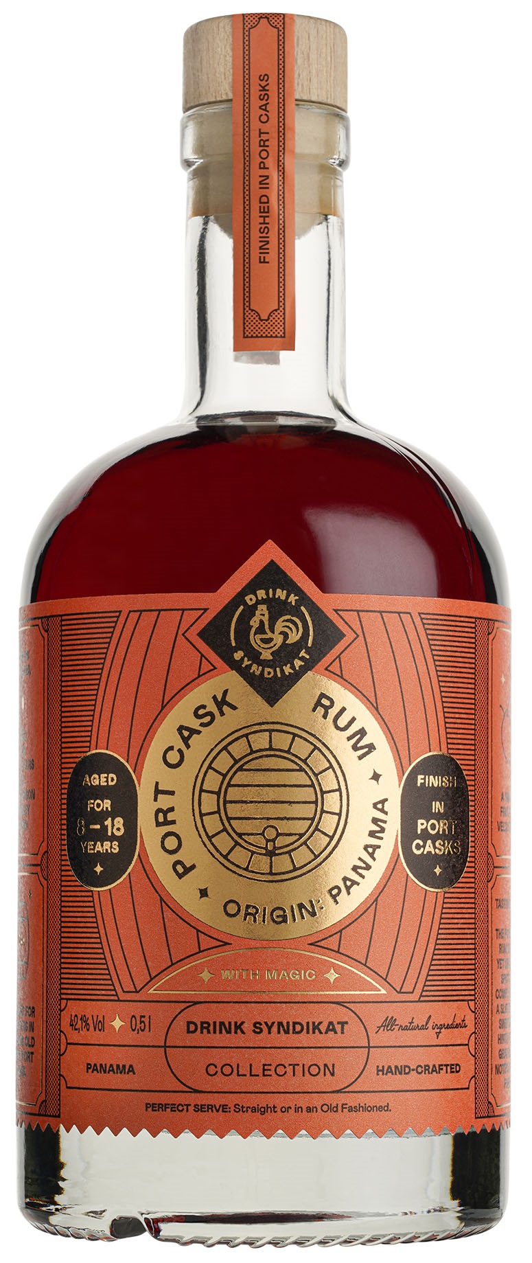 Port Cask Rum Panama by Drink Syndikat 42.1% 0,5l