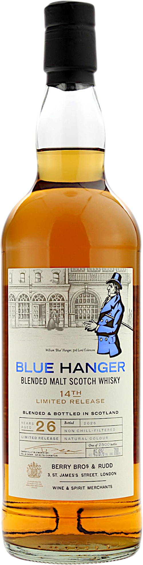 Blue Hanger 26 Jahre Blended Malt 14th Limited Release Berry Bros. & Rudd 45.6% 0,7l