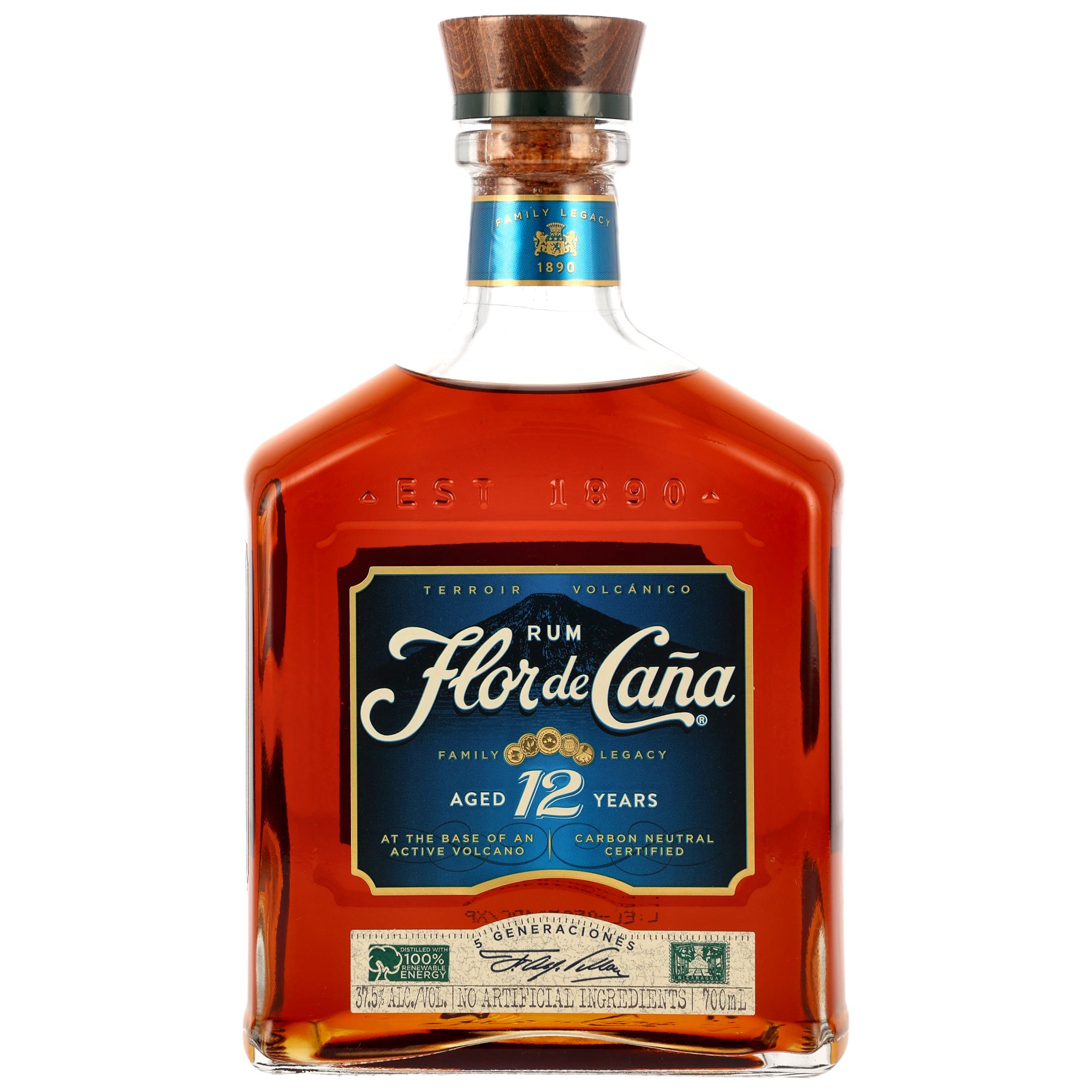 Flor de Cana 12 Jahre 37.5% 0,7l