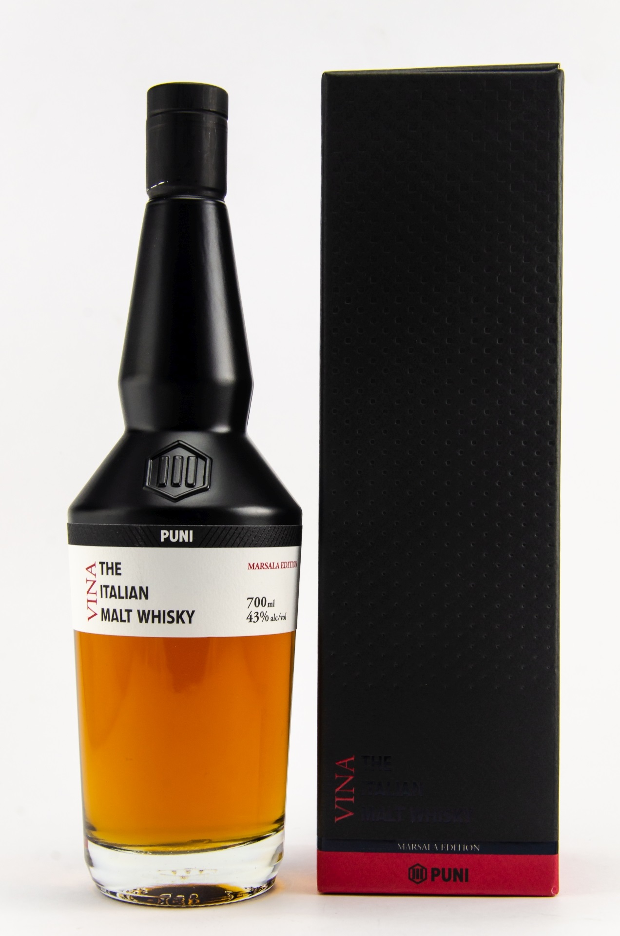 Puni Vina Marsala Edition Single Malt Whisky 43.0% 0,7l