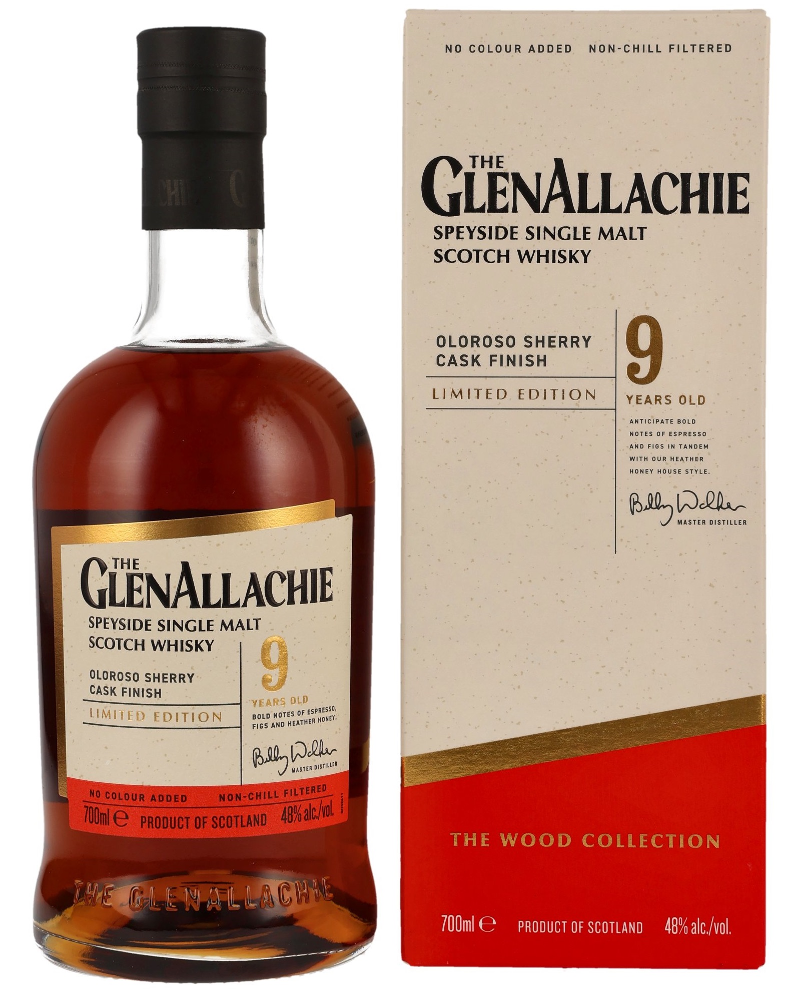 Glenallachie 9 Jahre Oloroso Sherry Cask Finish 48.0% 0,7l