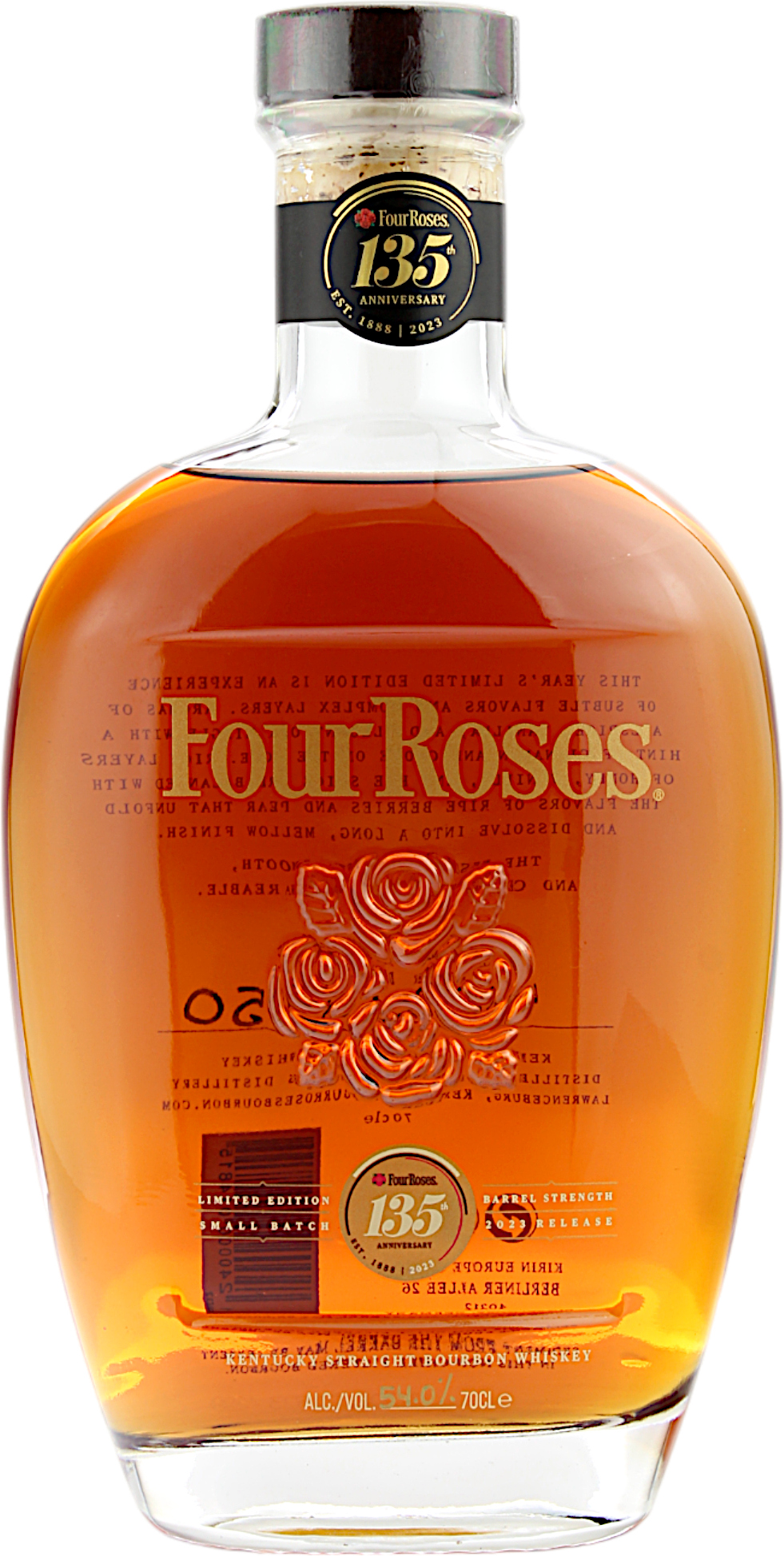 Four Roses Limited Edition 135th Anniversary 2023 Release 54.0% 0,7l