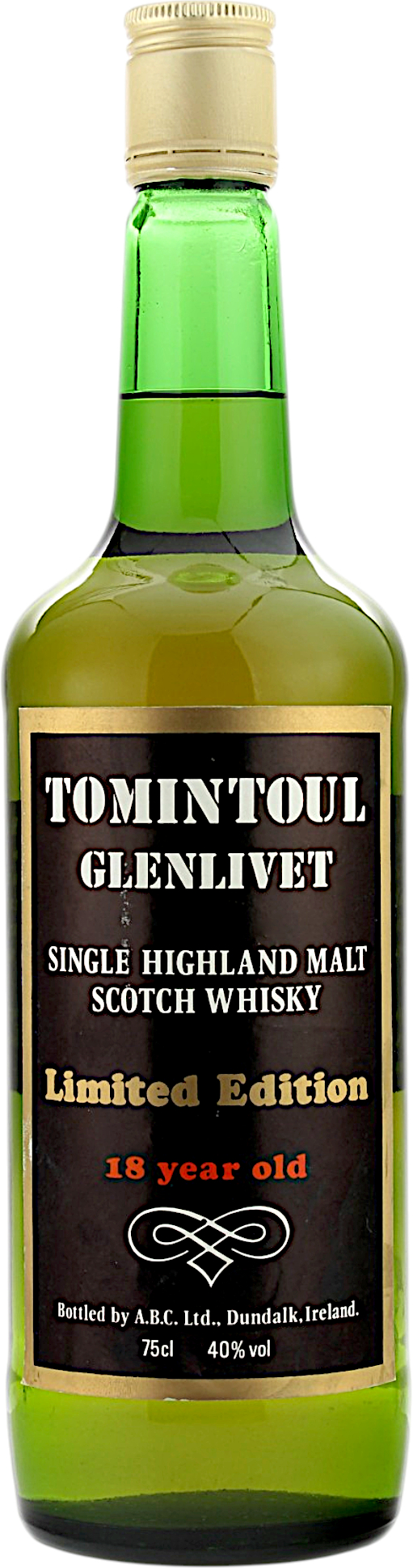 Tomintoul Glenlivet 18 Jahre 1967/1985 40.0% 0,75l