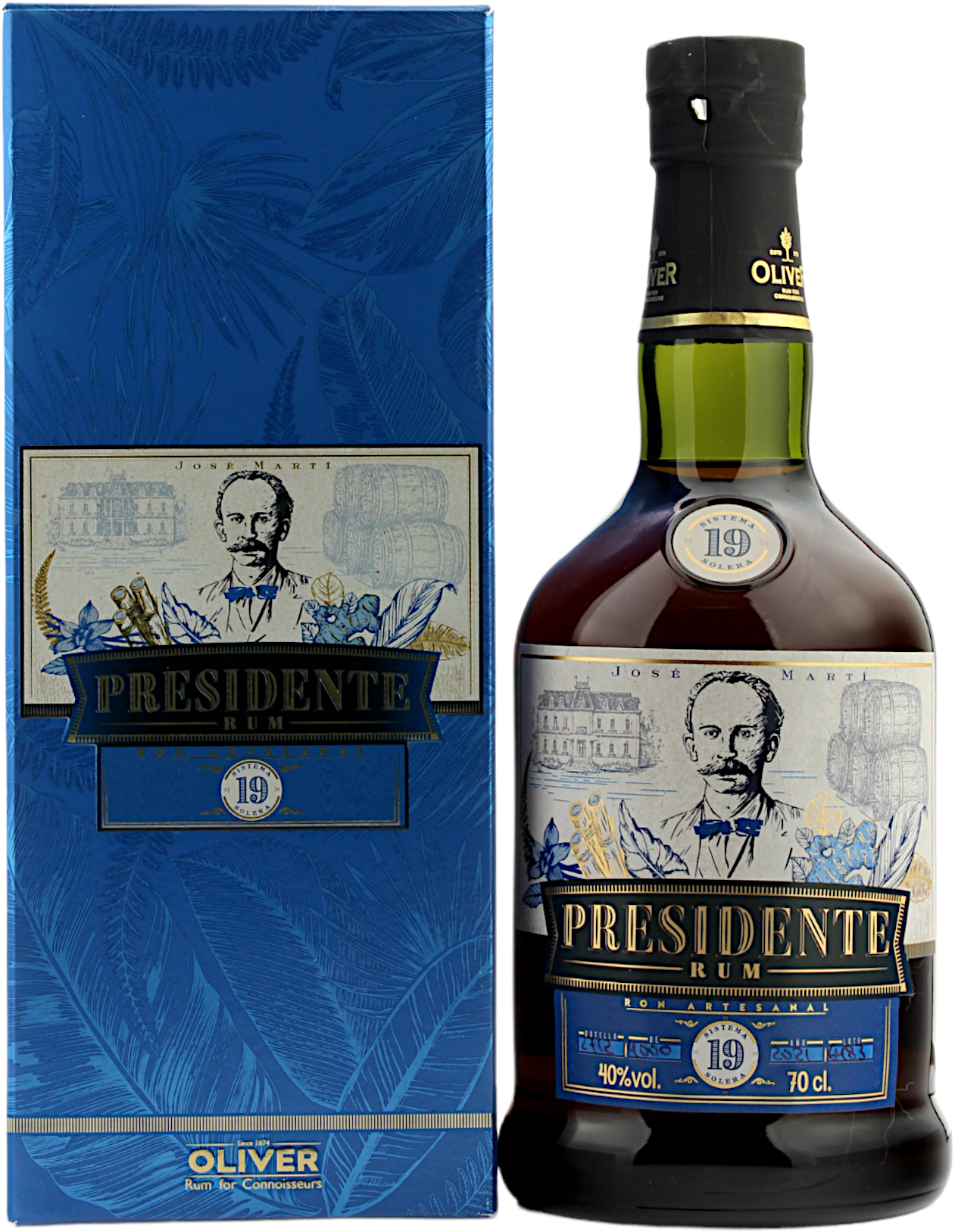 Presidente Marti 19 Jahre Solera Rum 40.0% 0,7l