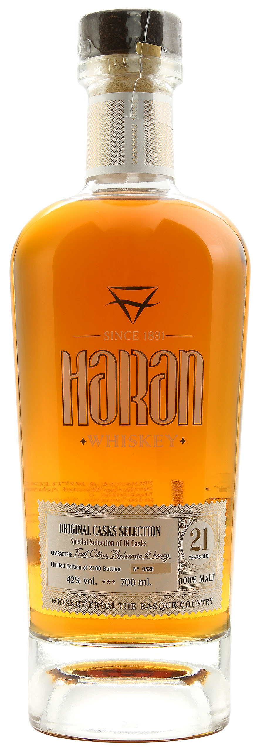 Haran 21 Jahre Selection Cask Spanish Single Malt 42.0% 0,7l