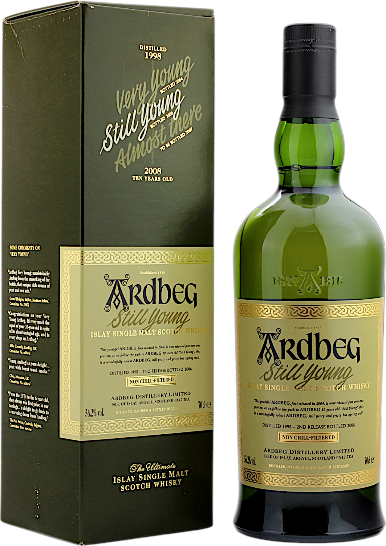 Ardbeg Still Young 1998/2006 2nd Release 56.2% 0,7l