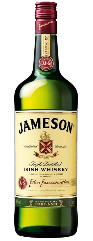 Jameson Irish Whiskey 40.0% 1 Liter
