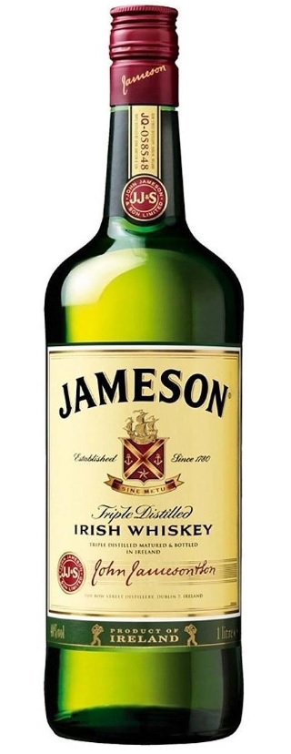 Jameson Irish Whiskey 40.0% 1 Liter Jameson Irish Whiskey 40.0% 1 Liter