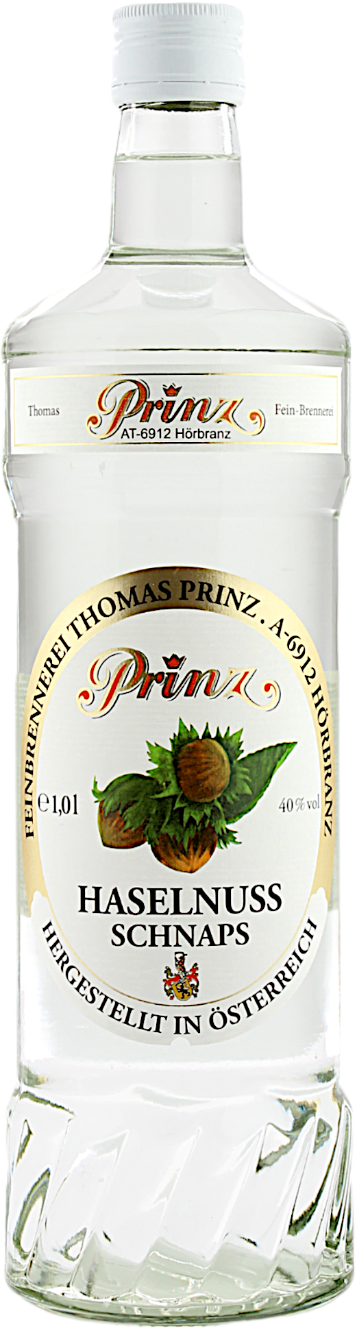 Prinz Haselnuss Schnaps 40.0% 1 Liter