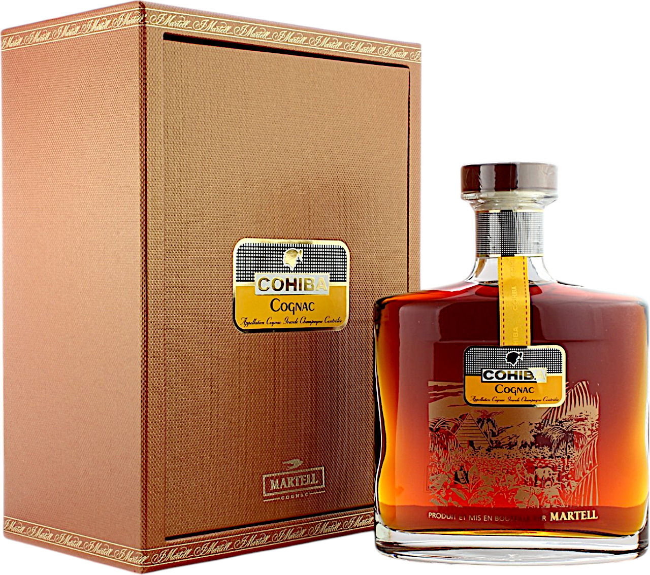 Martell Cohiba Grande Champagne Cognac 43.0% 0,7l
