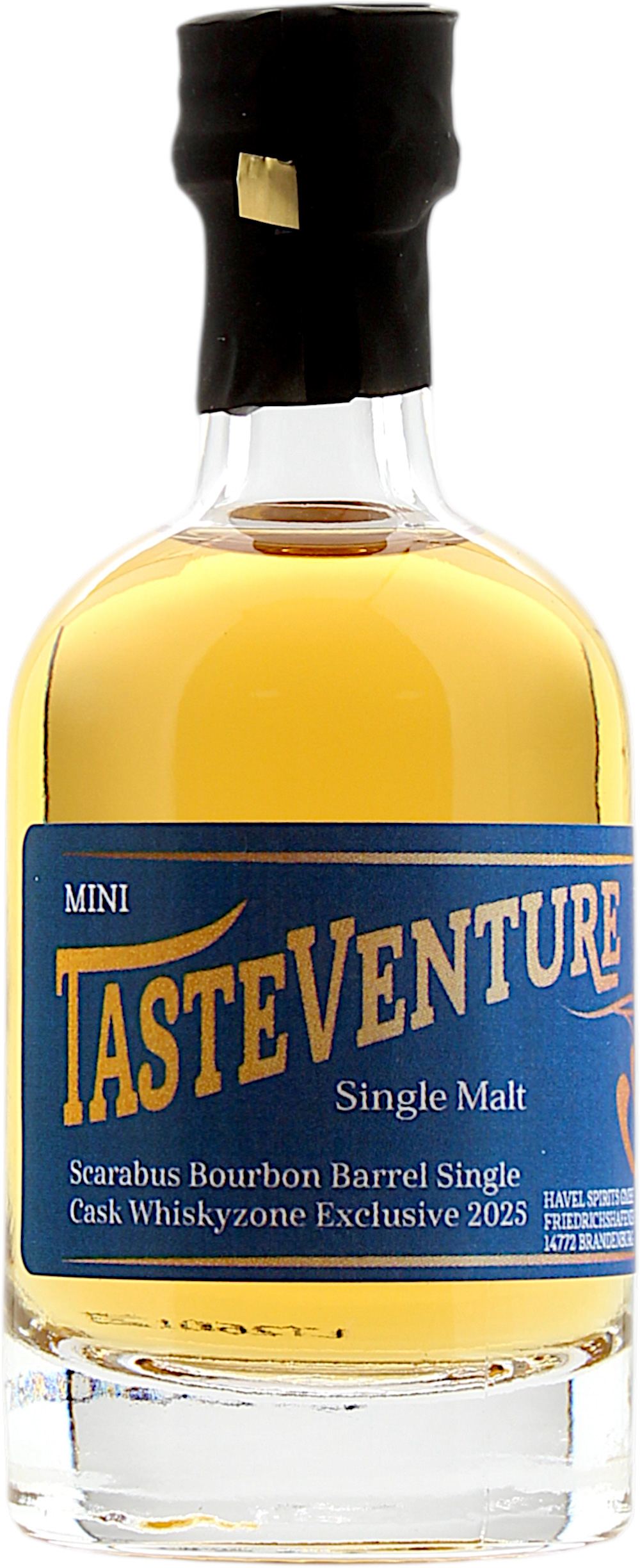 Miniatur Scarabus Bourbon Barrel Single Cask No. 10 Whiskyzone Exclusive 2025 Tasteventure 57.7% 0,05l