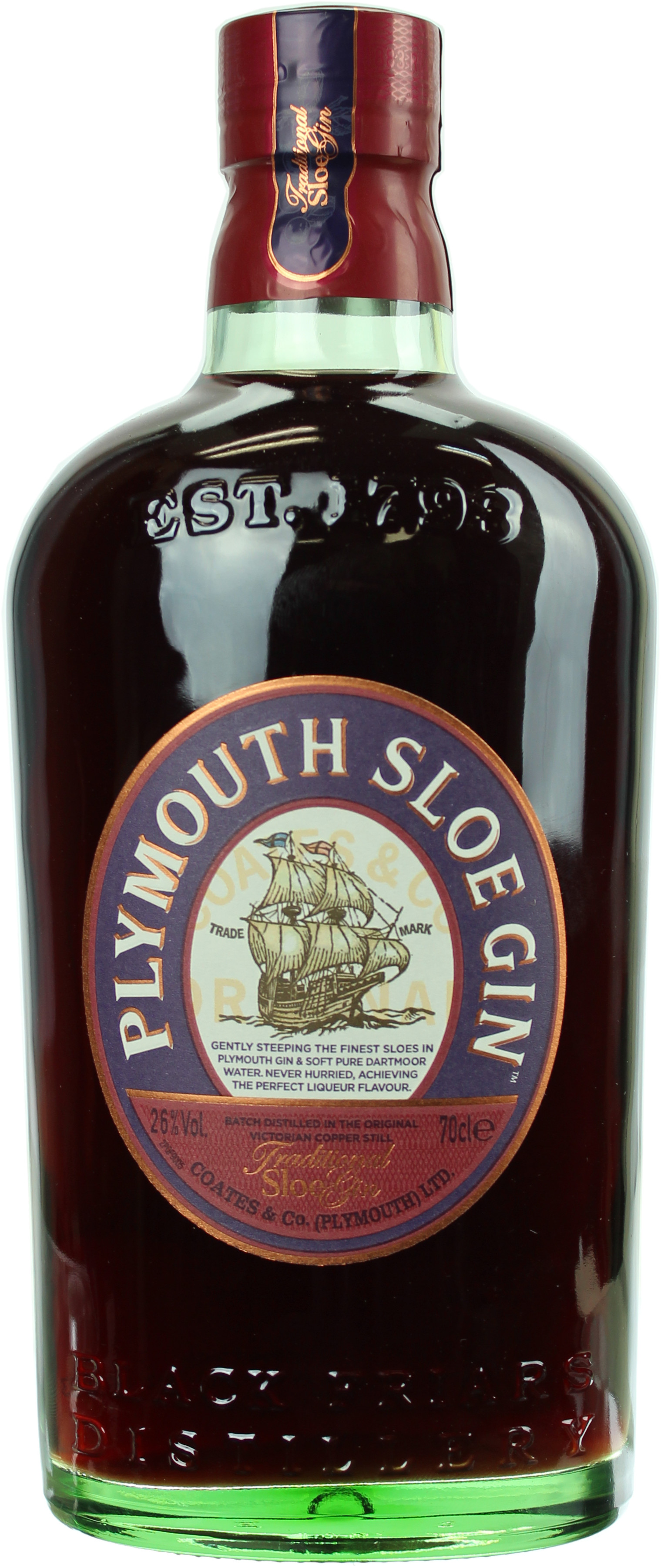 Plymouth Sloe Gin 26% 0,7l