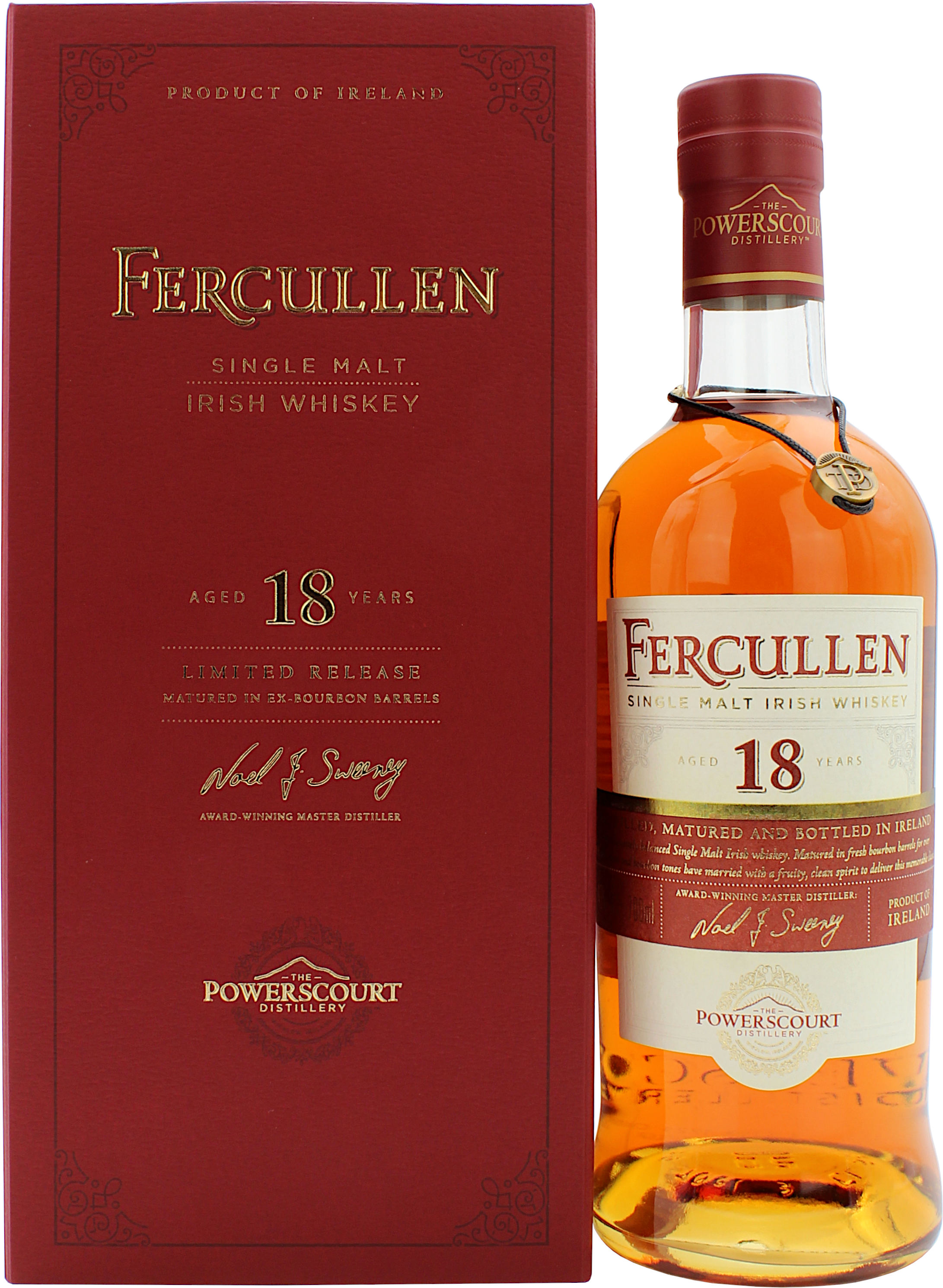 Fercullen 18 Jahre Single Malt Irish Whiskey 43.0% 0,7l