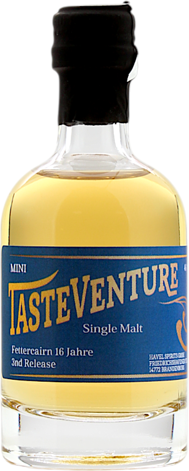 Miniatur Fettercairn 16 Jahre 3rd Release 2022 Tasteventure 46.4% 0,05l