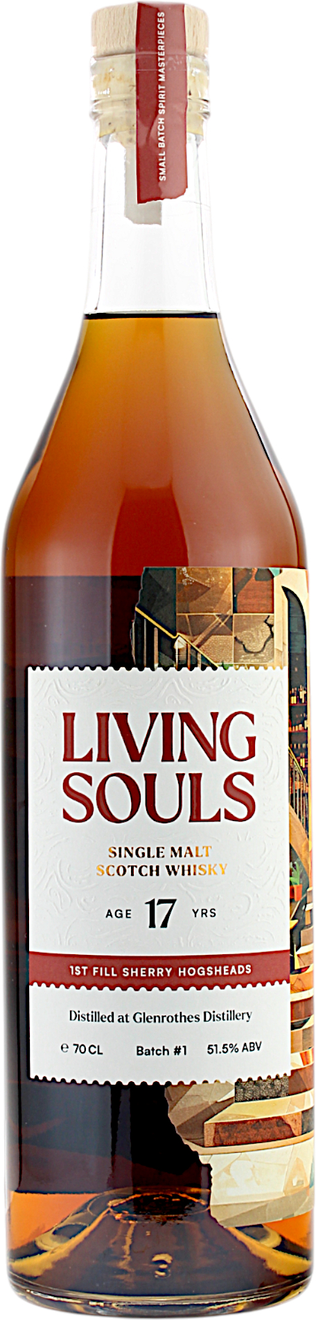 Glenrothes 17 Jahre Batch #1 Living Souls 51.5% 0,7l