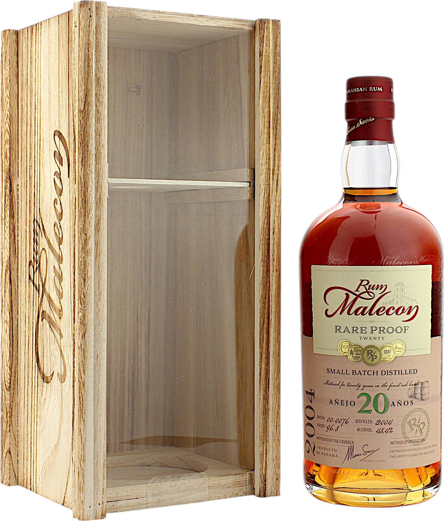 Malecon Rare Proof Rum 20 Jahre 48.4% 0,7l