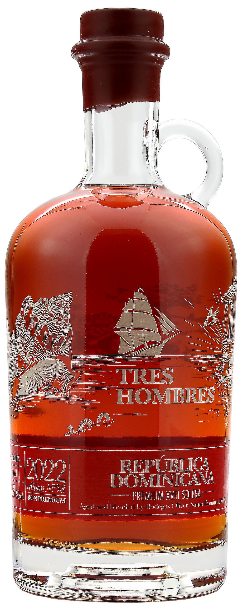 Tres Hombres Edition 58 Dominican Republic 18 Jahre Solera 43.3% 0,7l