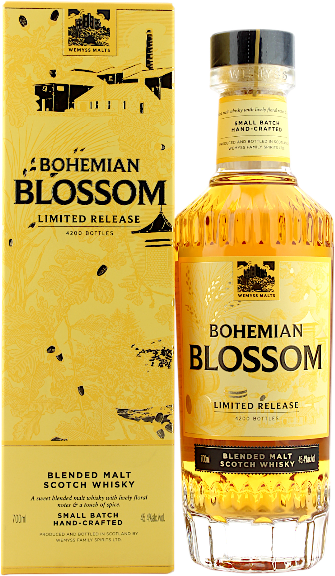 Bohemian Blossom Limited Release Wemyss 45.4% 0,7l