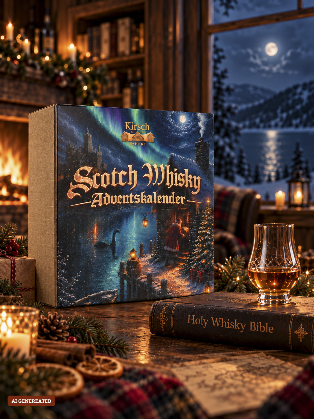 Whisky Adventskalender 2026 Scotch 49.1% 24x20ml