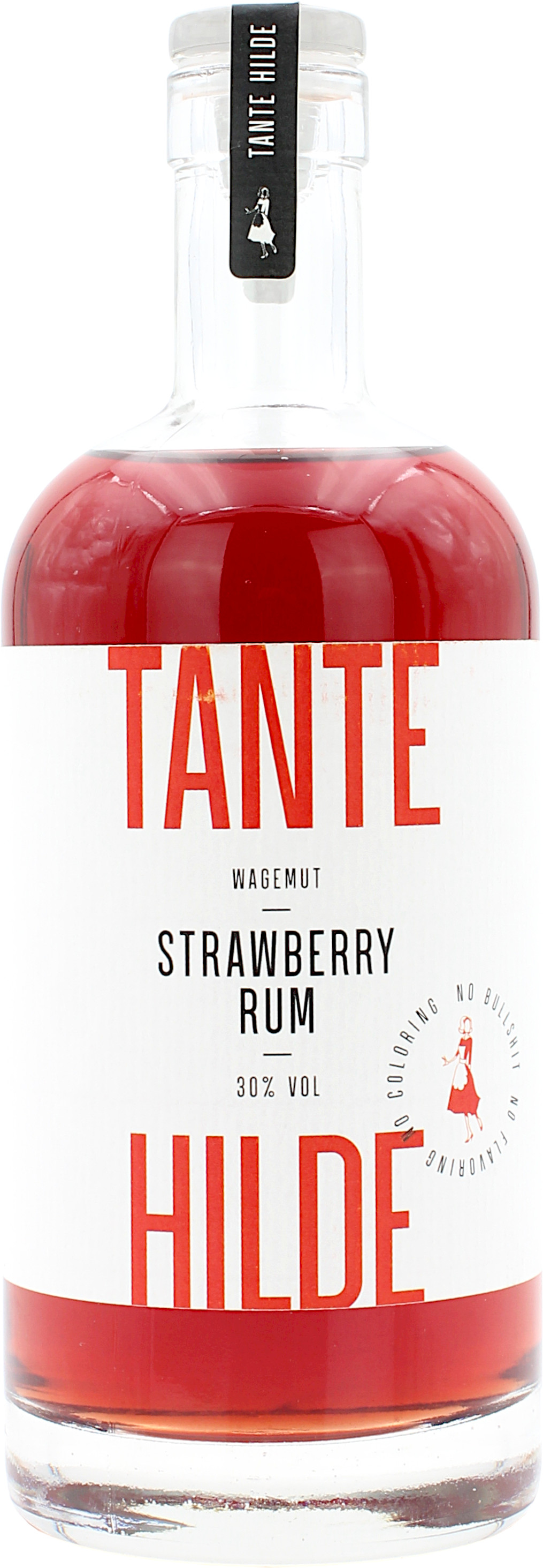 Tante Hilde Wagemut Strawberry Rum 30.0% 0,5l