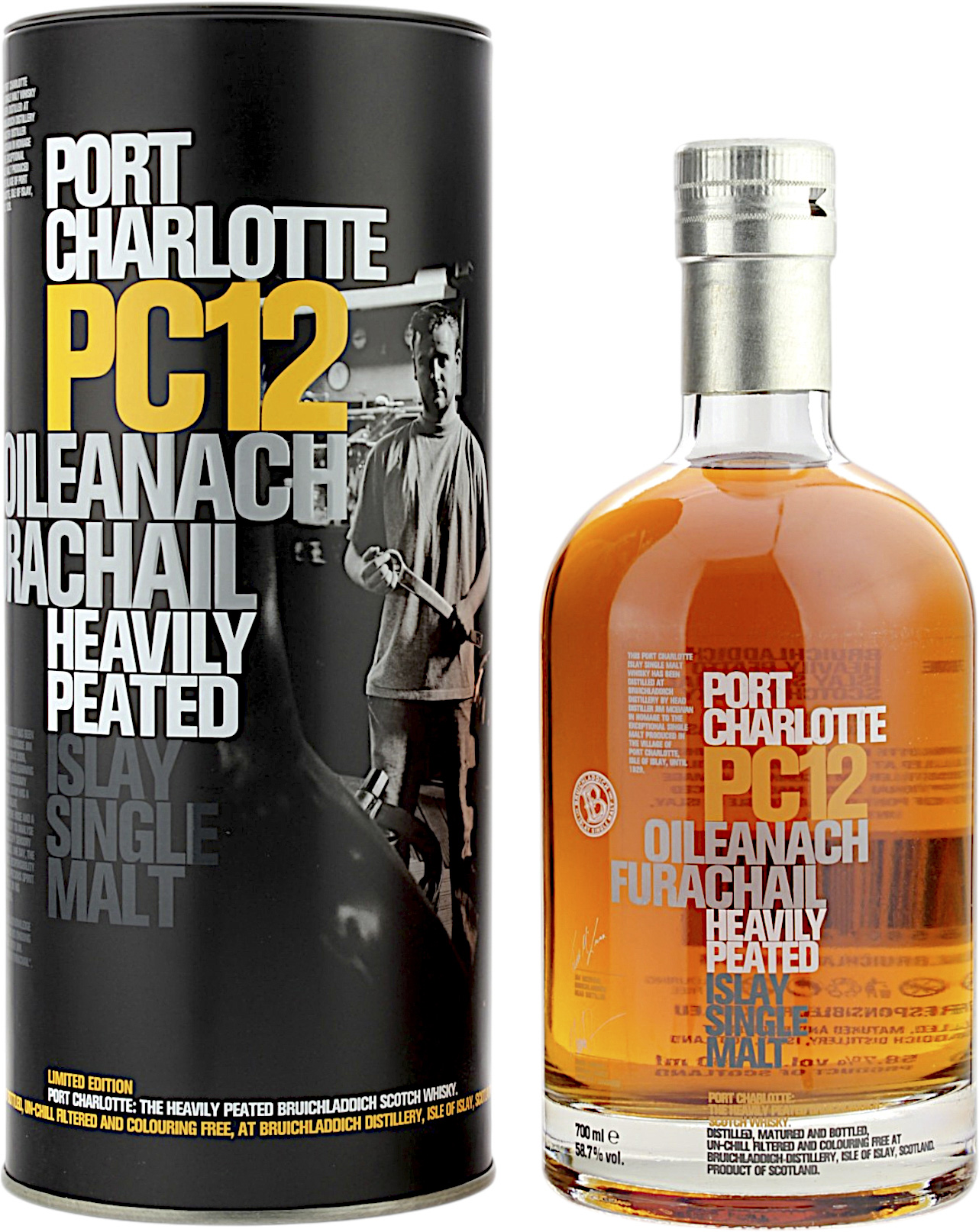 Port Charlotte PC12 Oileanach Furachail Heavily Peated 58.7% 0,7l