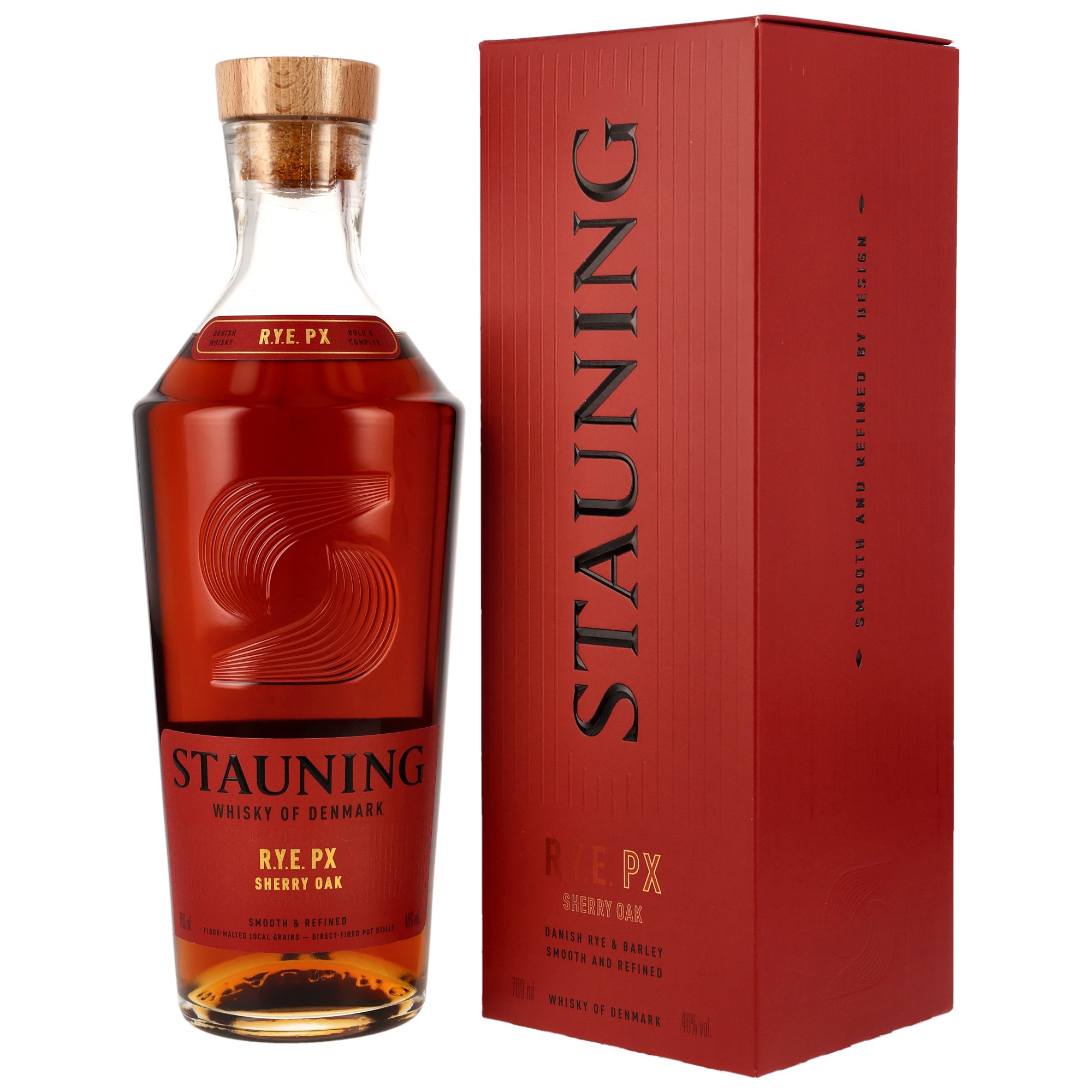 Stauning R.Y.E (Rye) PX Sherry Cask Finish Danish Whisky 46.0% 0,7l