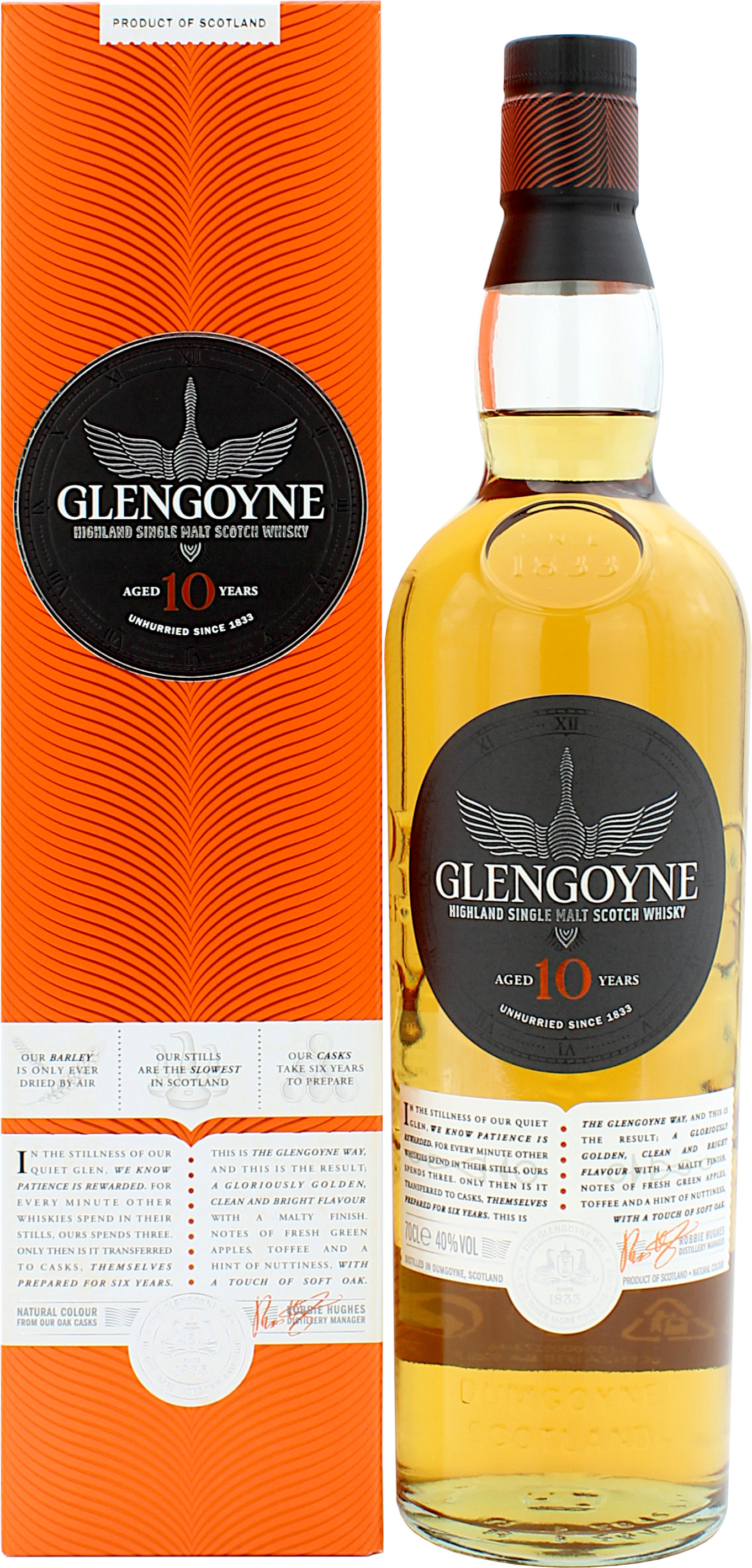 Glengoyne 10 Jahre 40.0% 0,7l