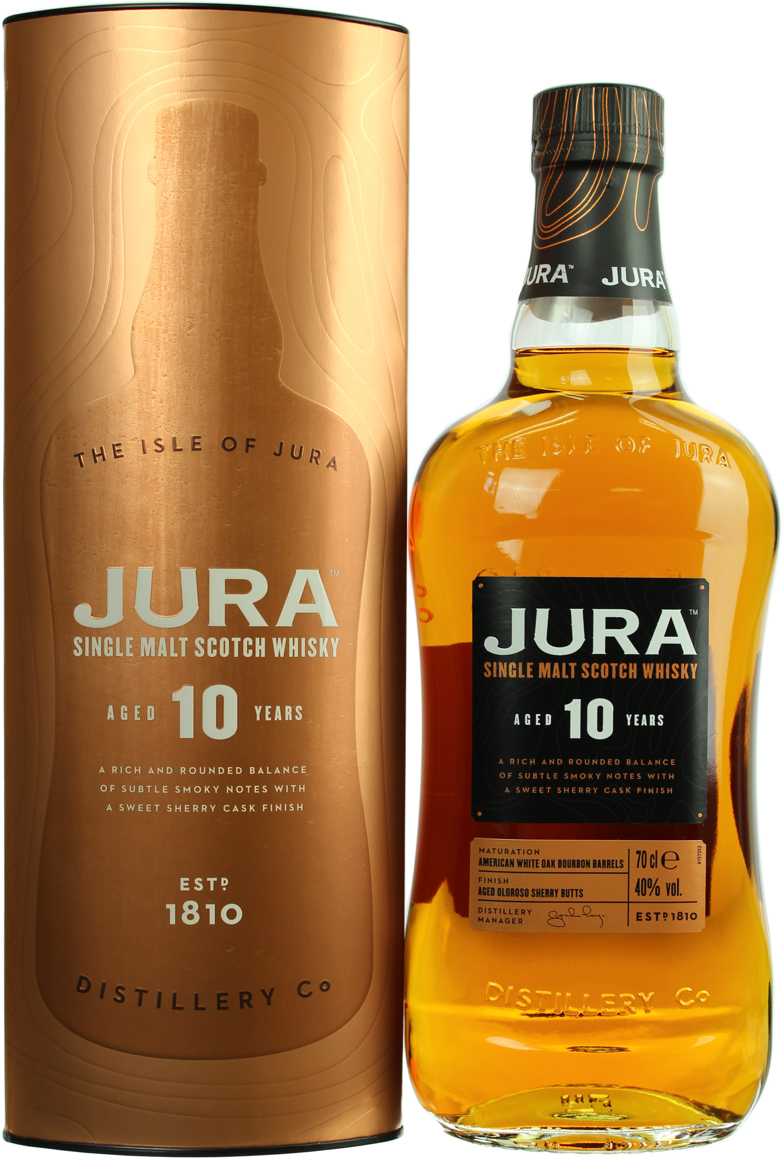 Jura 10 Jahre 40.0% 0,7l