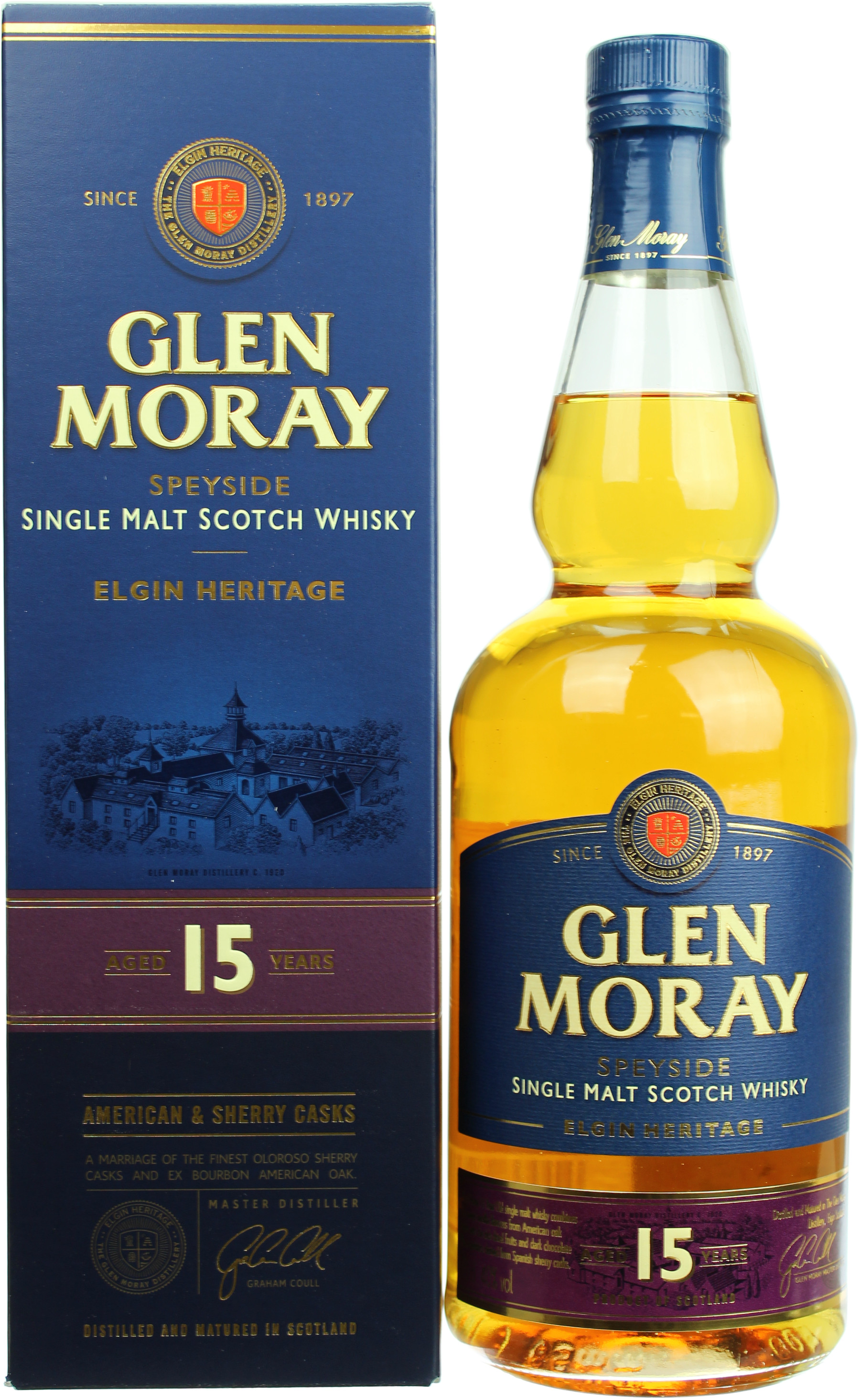 Glen Moray 15 Jahre 40.0% 0,7l