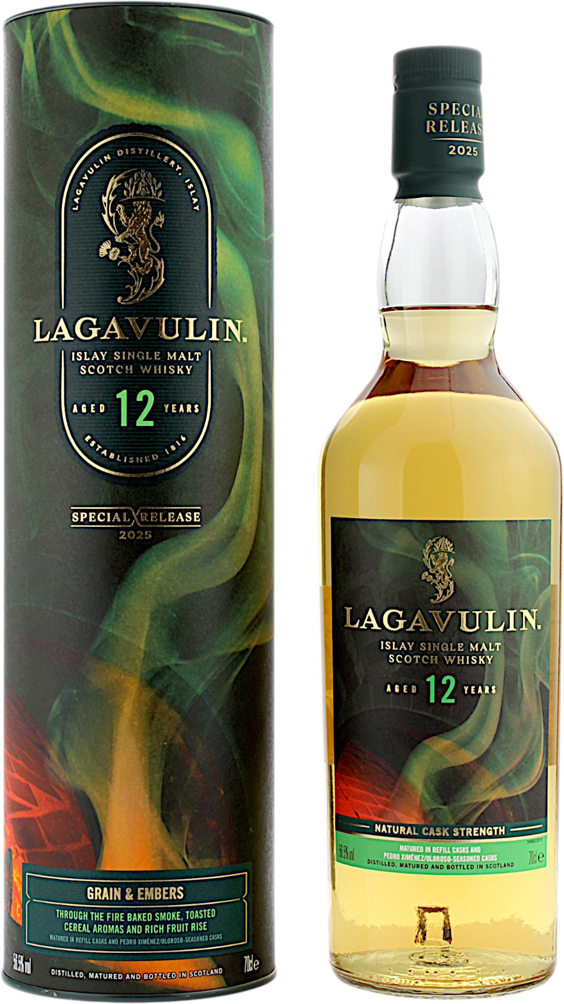 Lagavulin 12 Jahre Grain & Embers Special Release 2025 56.5% 0,7l Lagavulin 12 Jahre Grain & Embers Special Release 2025 56.5% 0,7l