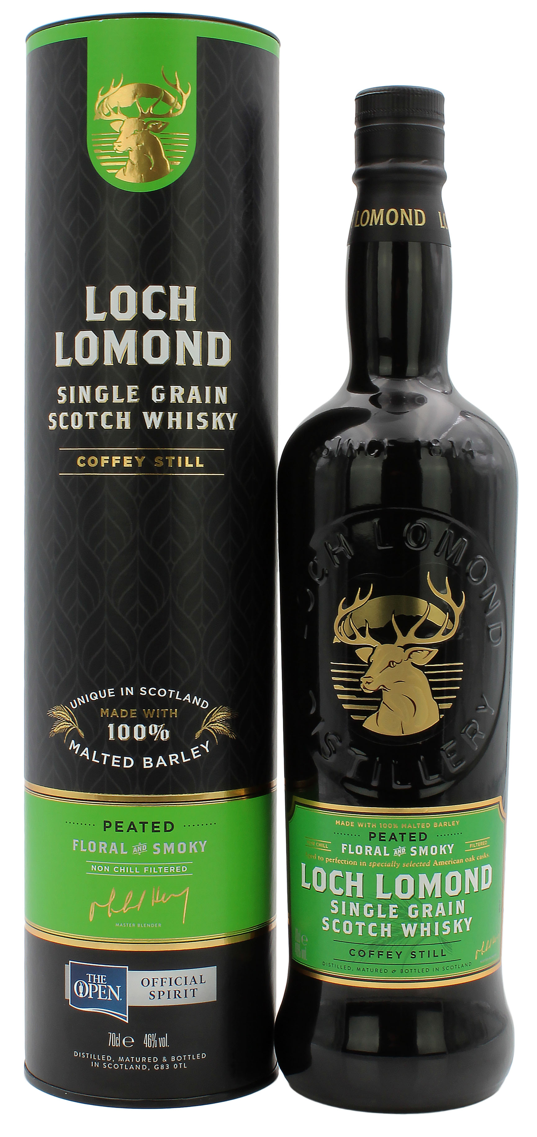 Loch Lomond Single Grain Peated Coffey Still 46.0% 0,7l