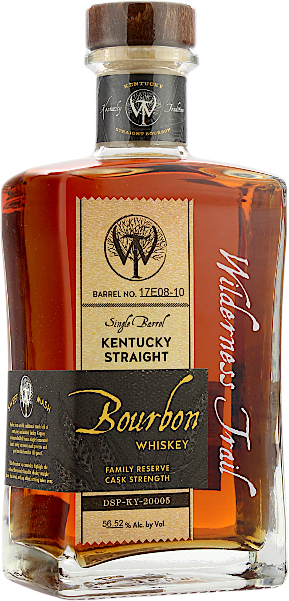Wilderness Trail Kentucky Straight Bourbon Single Cask Strength 56.5% 0,7l