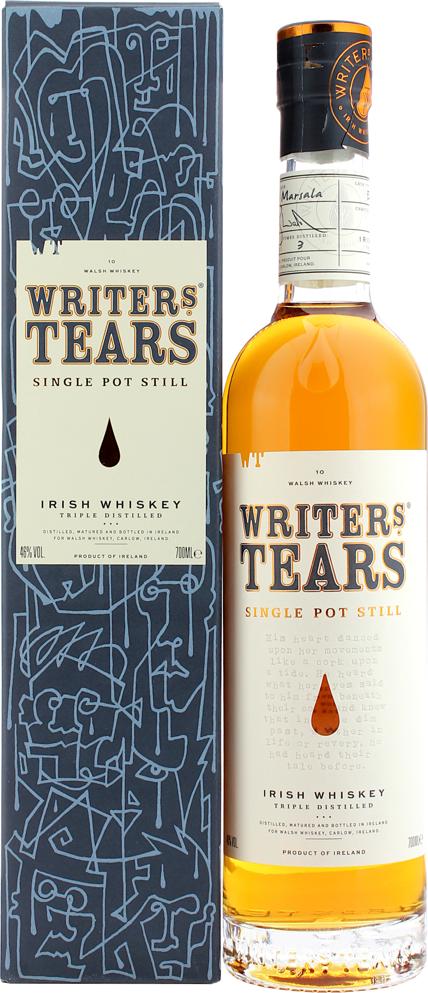 Writer's Tears Single Pot Still 46.0% 0,7l