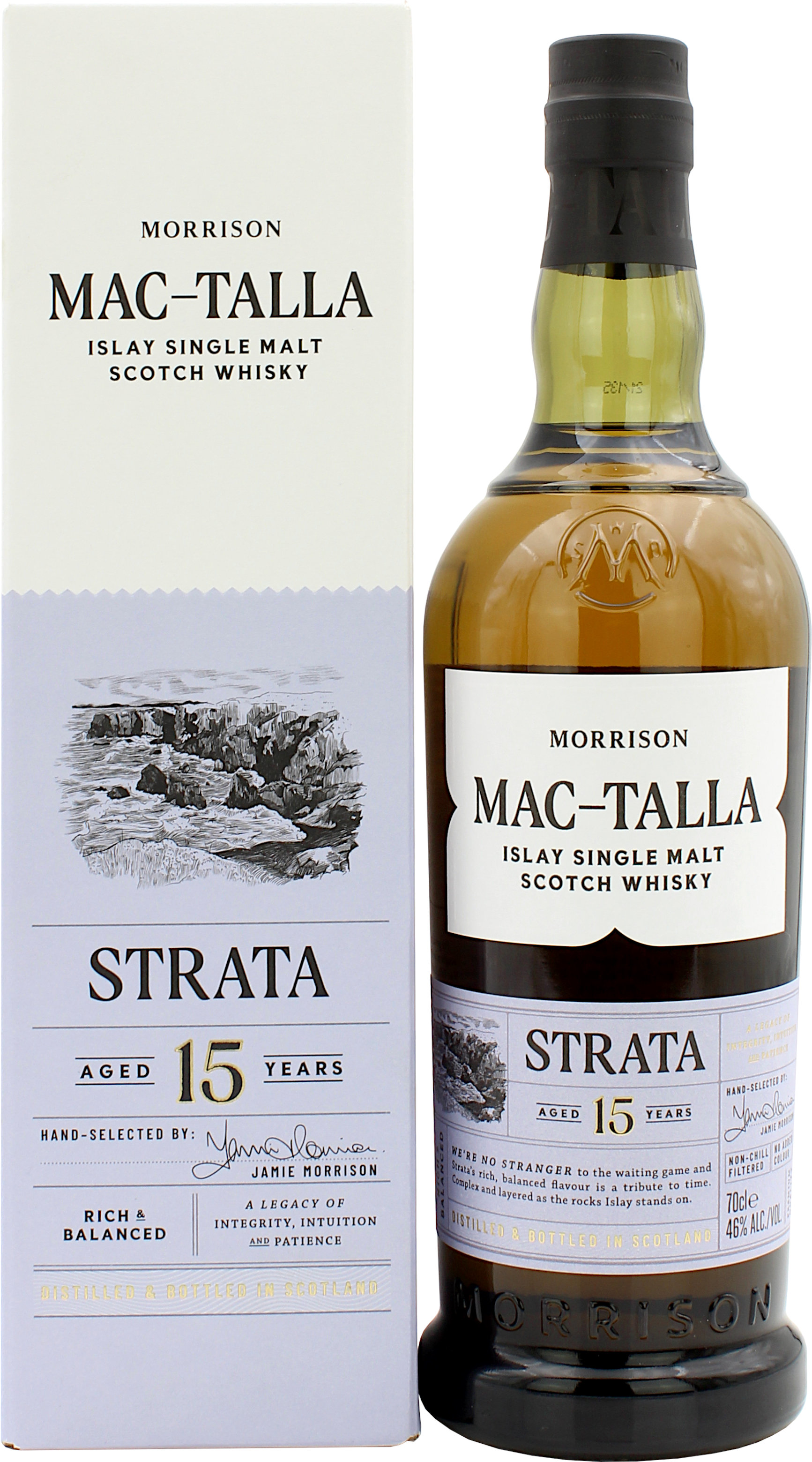 Mac-Talla Strata 15 Jahre Islay Single Malt 46.0% 0,7l