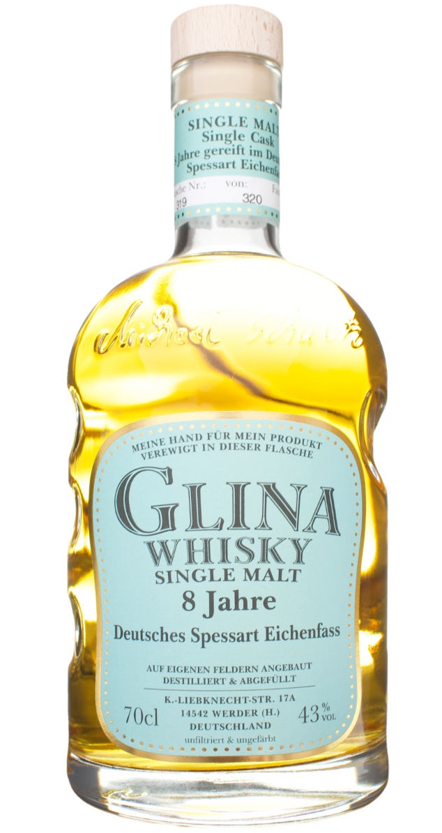 Glina Whisky 8 Jahre Spessart Oak Cask 43.0% 0,7l