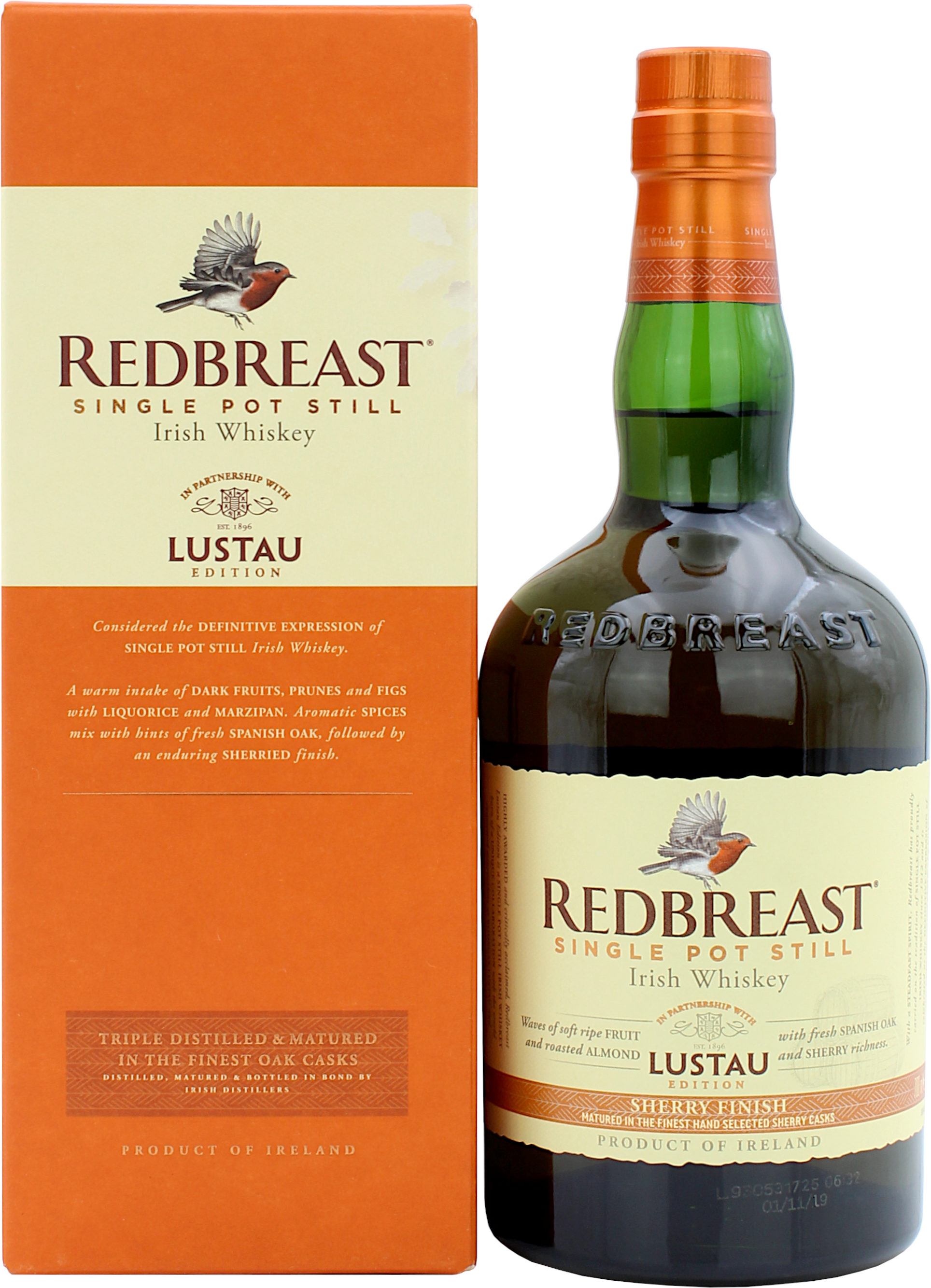 Redbreast Lustau Edition 46.0% 0,7l Redbreast Lustau Edition 46.0% 0,7l