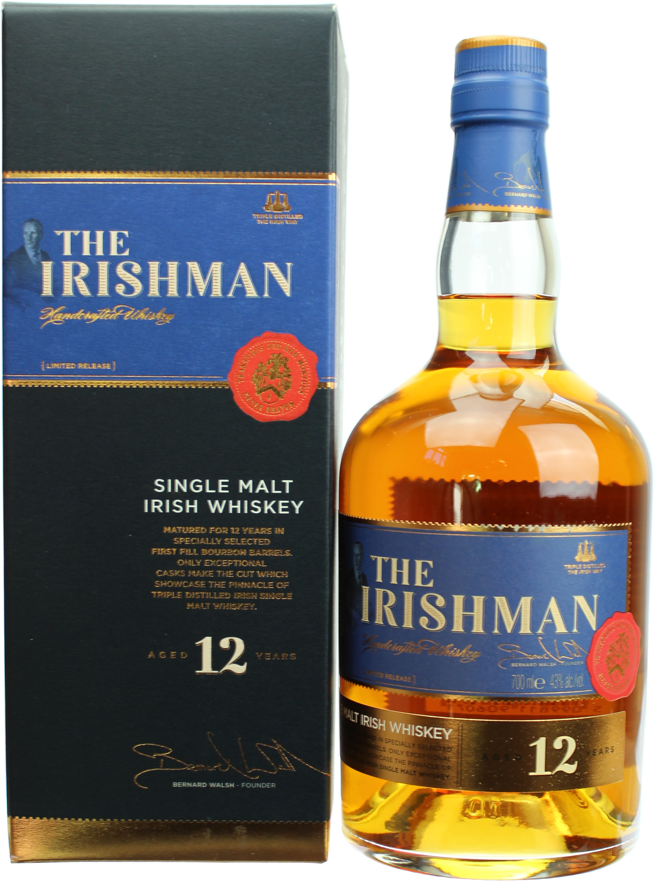 The Irishman 12 Jahre 43.0% 0,7l