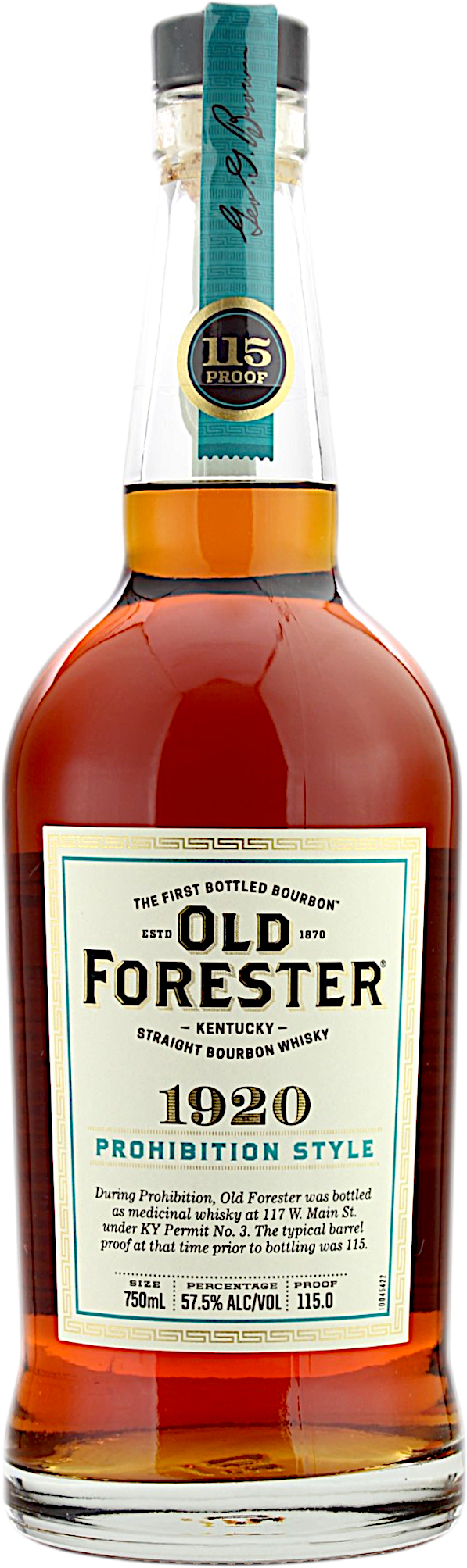 Old Forester 1920 Prohibition Style 57.5% 0,7l