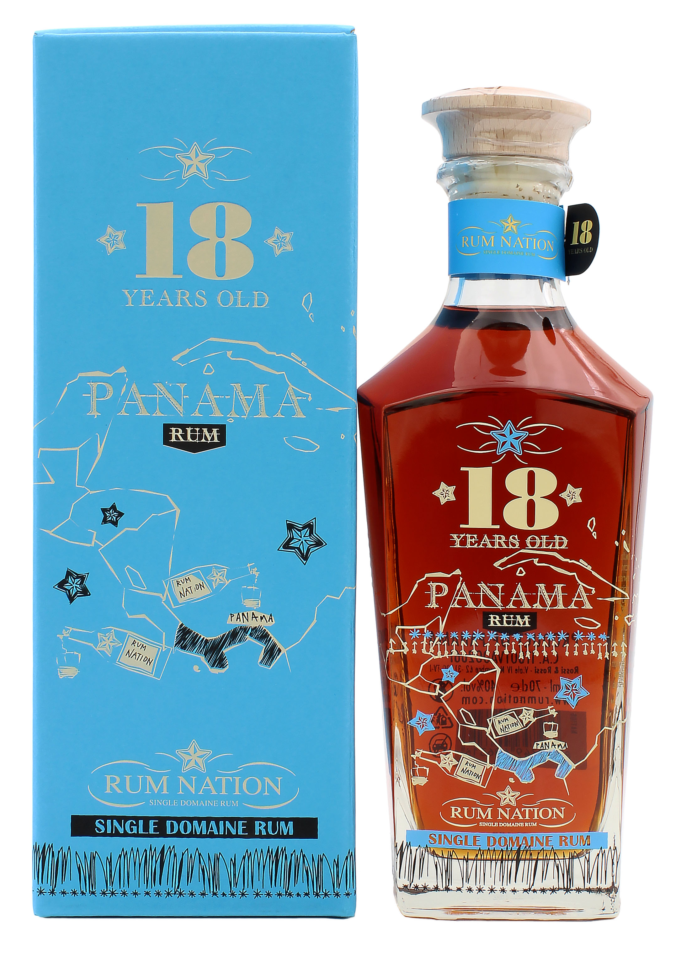 Rum Nation Panama 18 Jahre Limited Edition 40.0% 0,7l