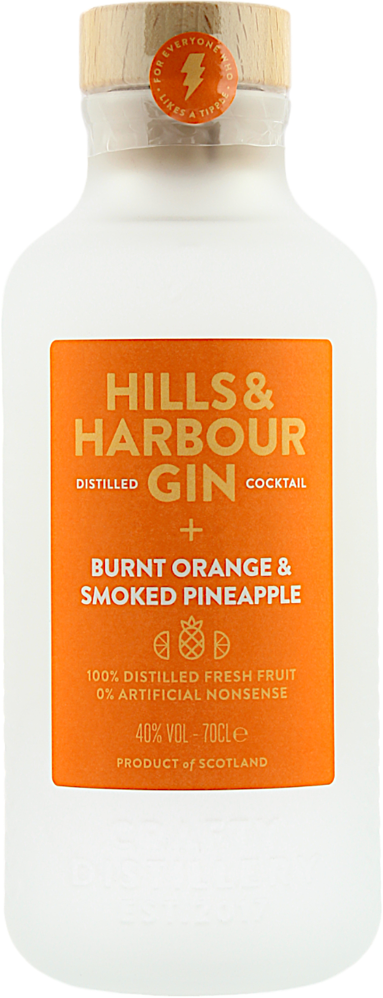 Hills & Harbour Gin Burnt Orange & Smoked Pineapple 40.0% 0,7l