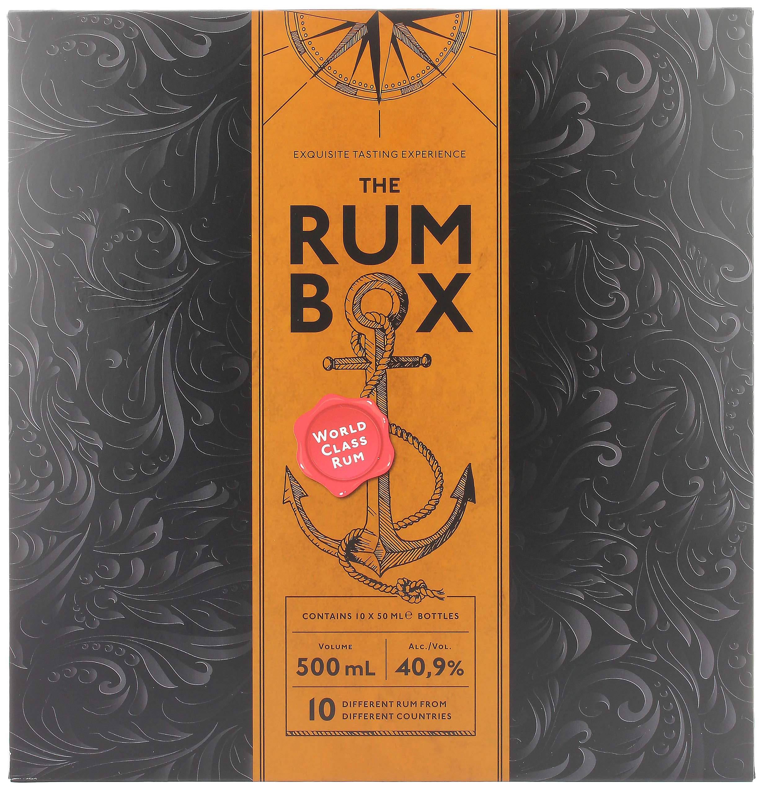 The Rum Box World Class Tasting Set #2 40.9% 10x 50ml