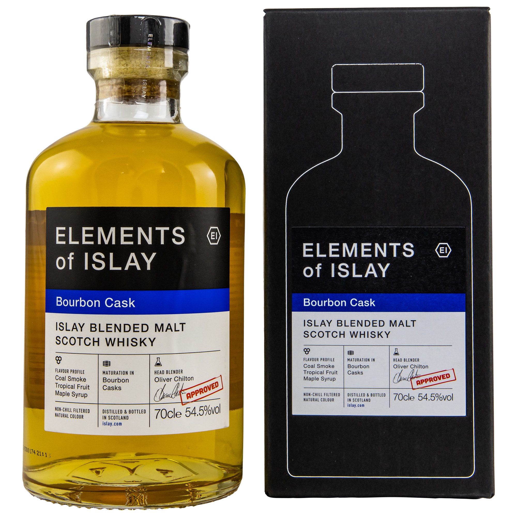 Elements of Islay Bourbon Cask 54.5% 0,7l