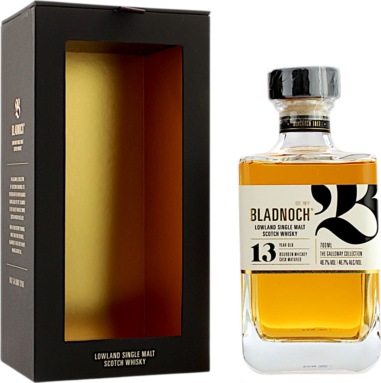 Bladnoch 13 Jahre Bourbon Casks The Galloway Collection 46.7% 0,7l