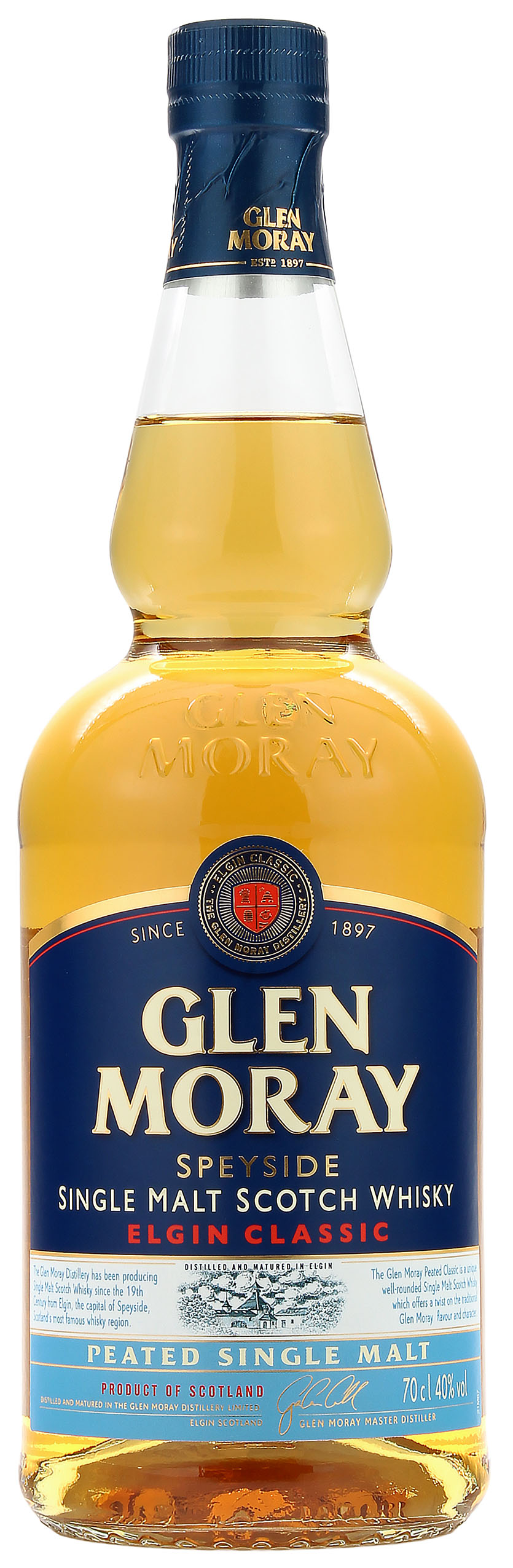 Glen Moray Classic Peated 40.0% 0,7l