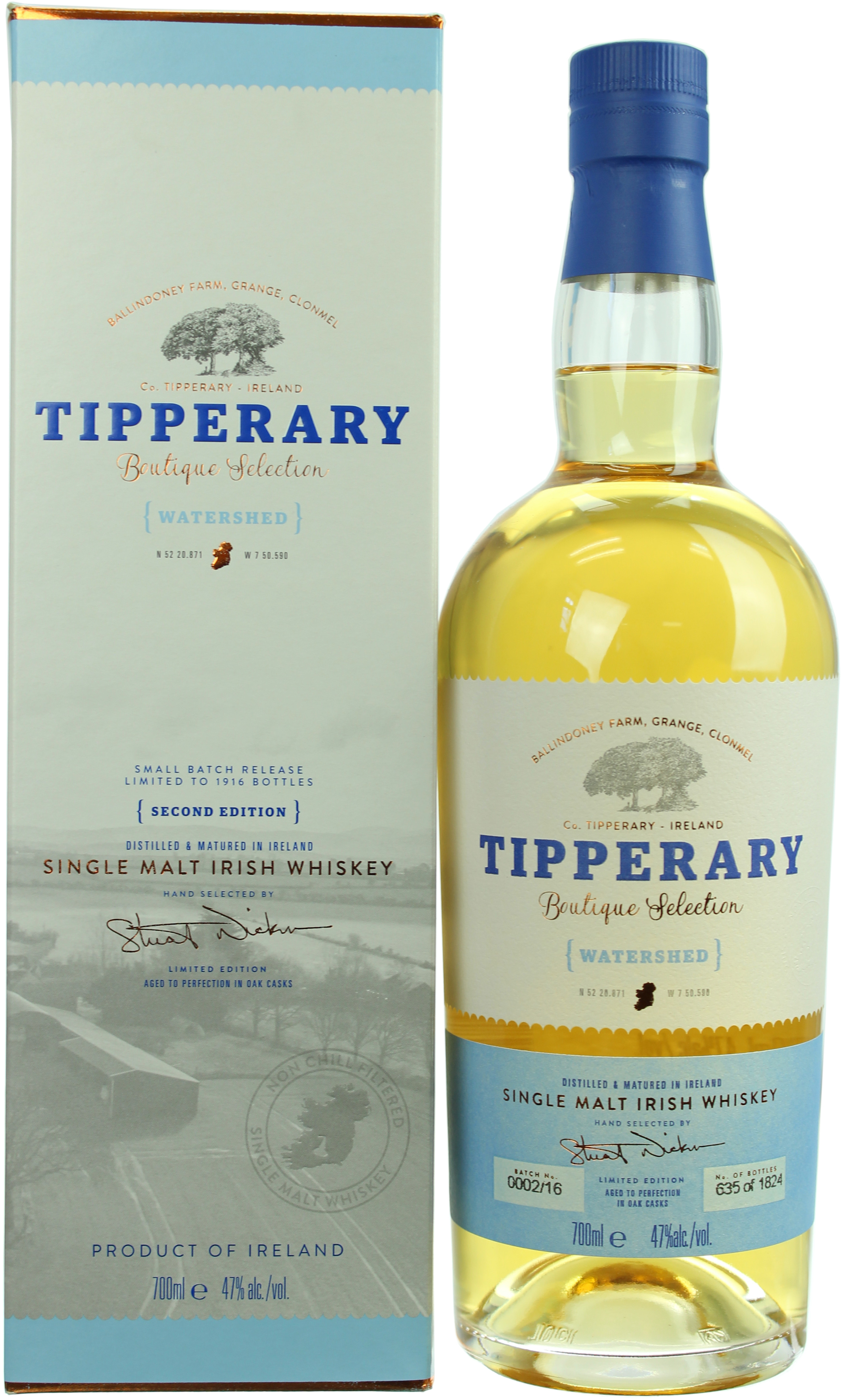 Tipperary Watershed Single Malt 47.0% 0,7l