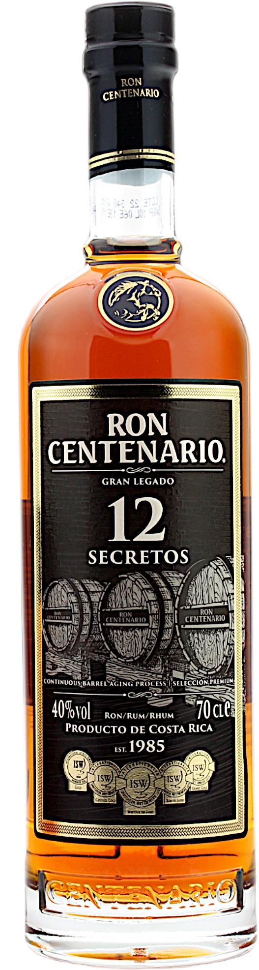 Ron Centenario 12 Secretos 40.0% 0,7l