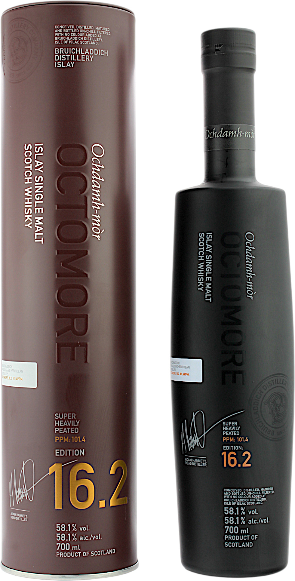 Octomore 16.2 5 Jahre 2025 58.1% 0,7l